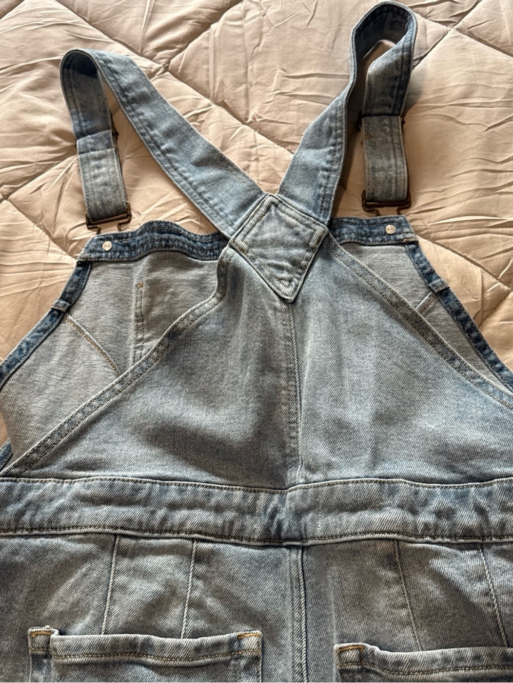 Lane Bryant Light Blue Denim Overalls - Picture 5 of 7